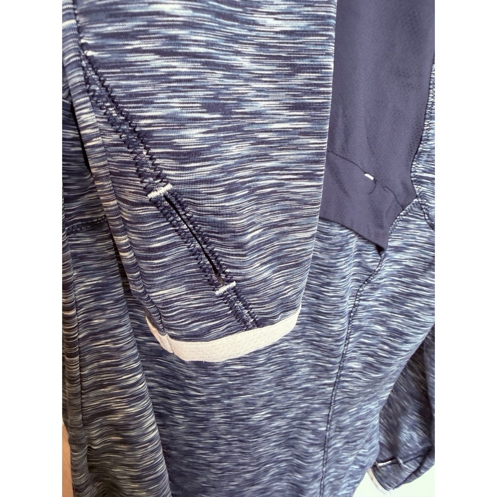 Zero Restriction Shae 1/2 Zip Blue Golf Performance Pullover Long Sleeve Medium - Picture 6 of 7